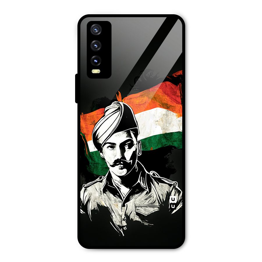 Patriotic Indian Metal Back Case for Vivo Y20g
