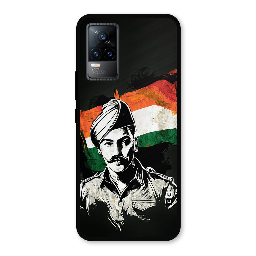 Patriotic Indian Metal Back Case for Vivo Y73