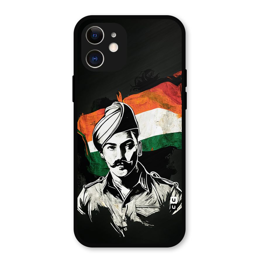 Patriotic Indian Metal Back Case for iPhone 12