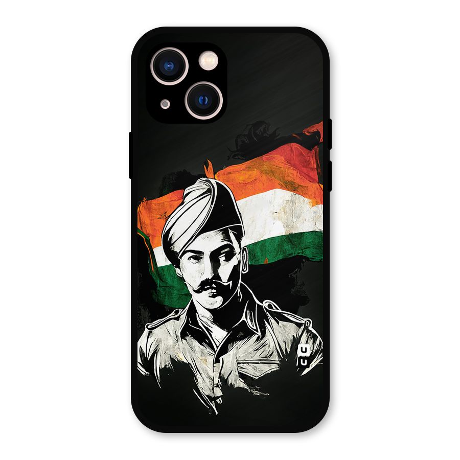Patriotic Indian Metal Back Case for iPhone 13