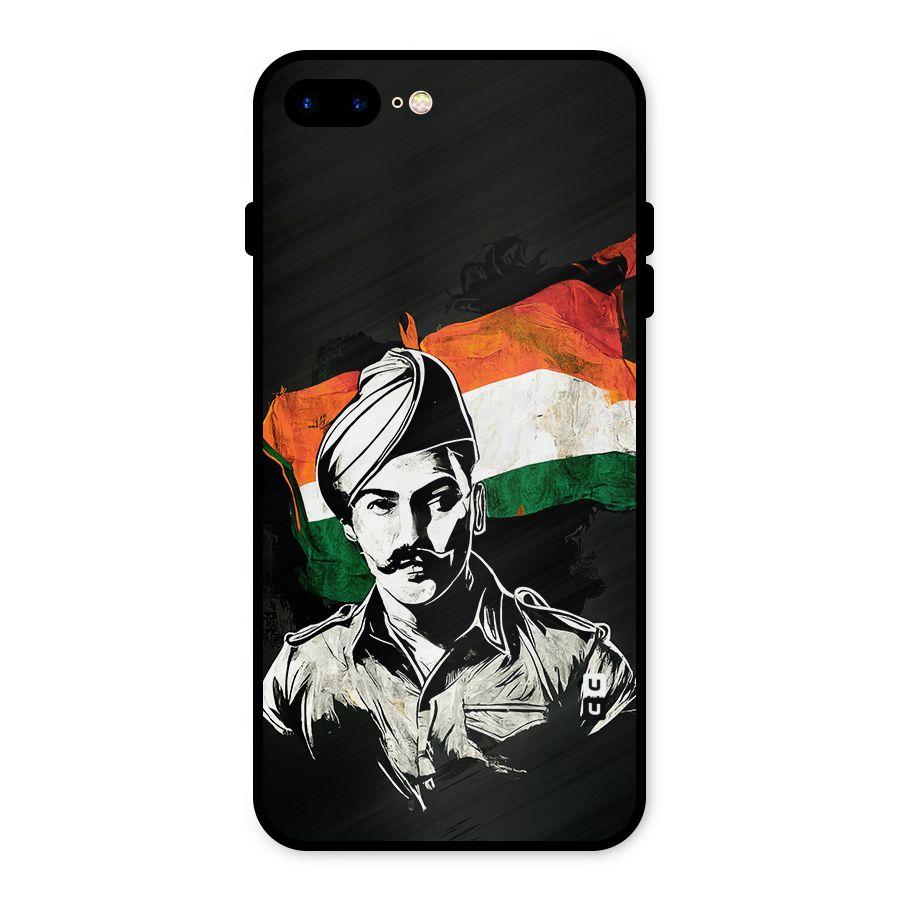Patriotic Indian Metal Back Case for iPhone 7 Plus