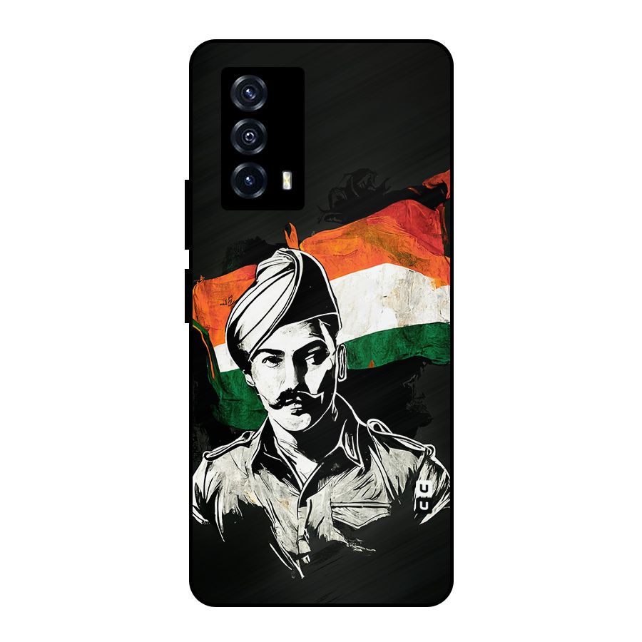 Patriotic Indian Metal Back Case for iQOO Z5