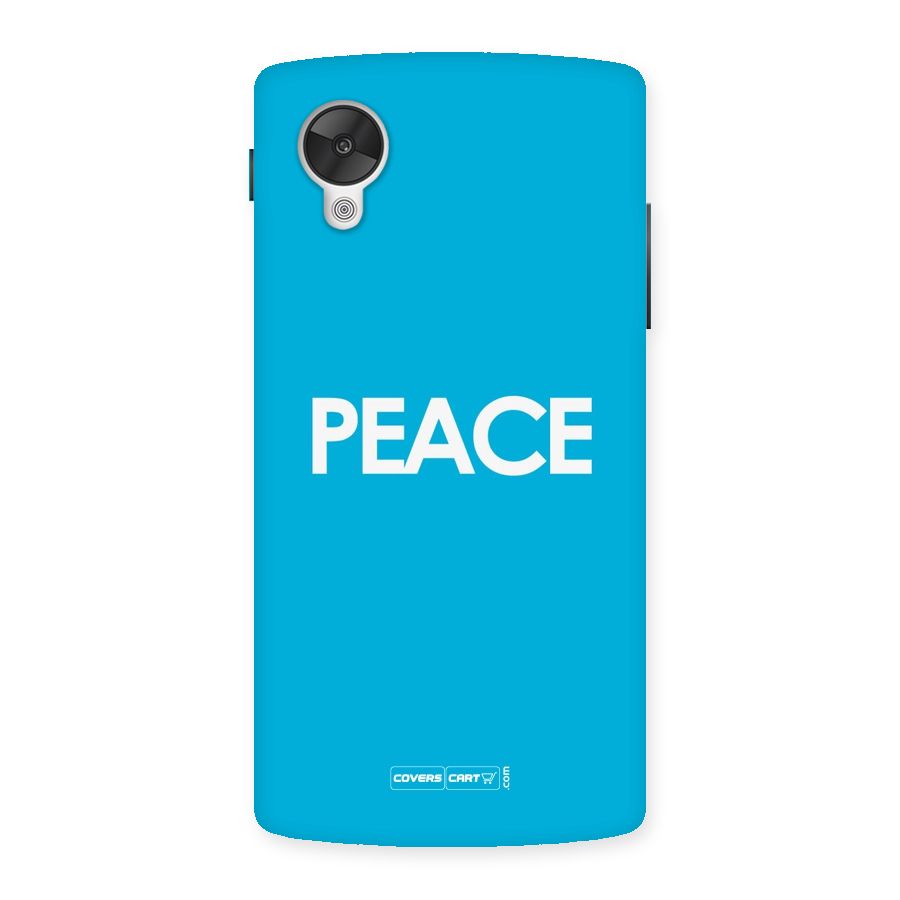 Peace Back Case for Google Nexsus 5