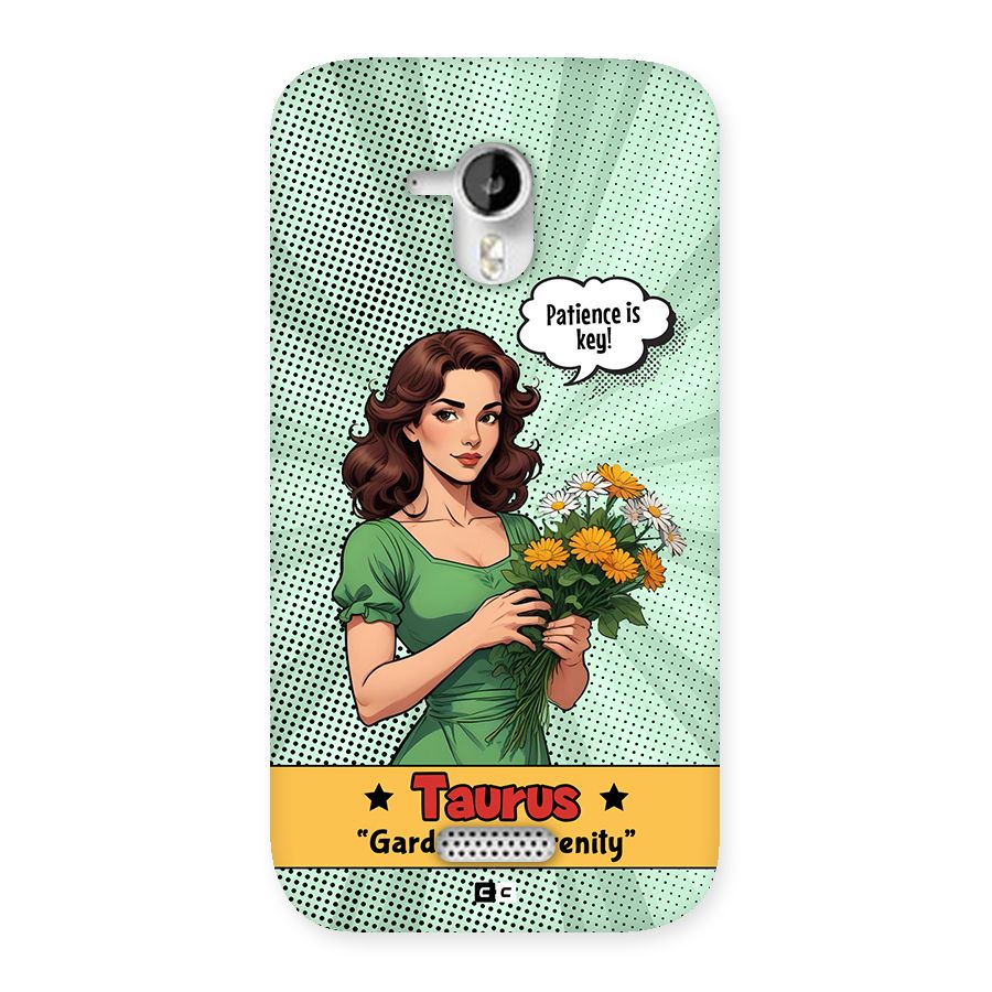 Peaceful Taurus Back Case for Canvas HD A116