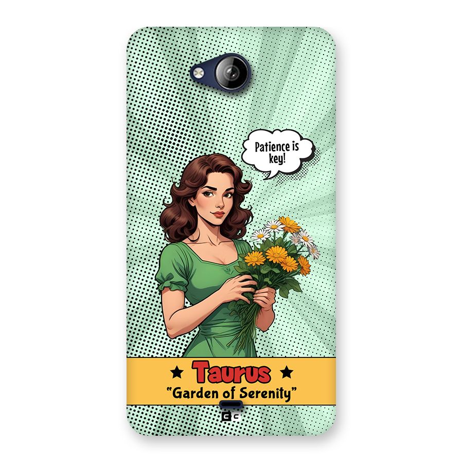 Peaceful Taurus Back Case for Canvas Play Q355