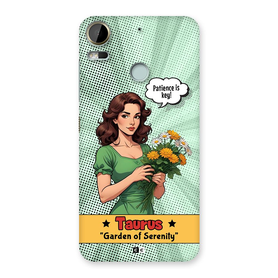 Peaceful Taurus Back Case for Desire 10 Pro
