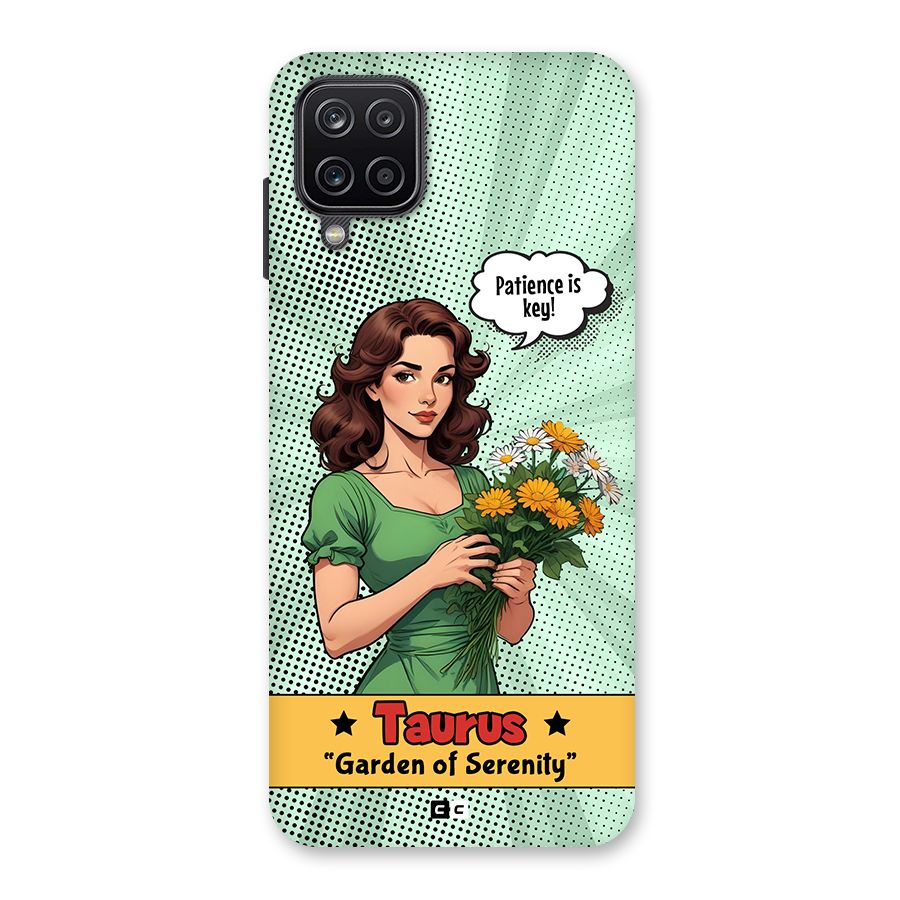 Peaceful Taurus Back Case for Galaxy A12