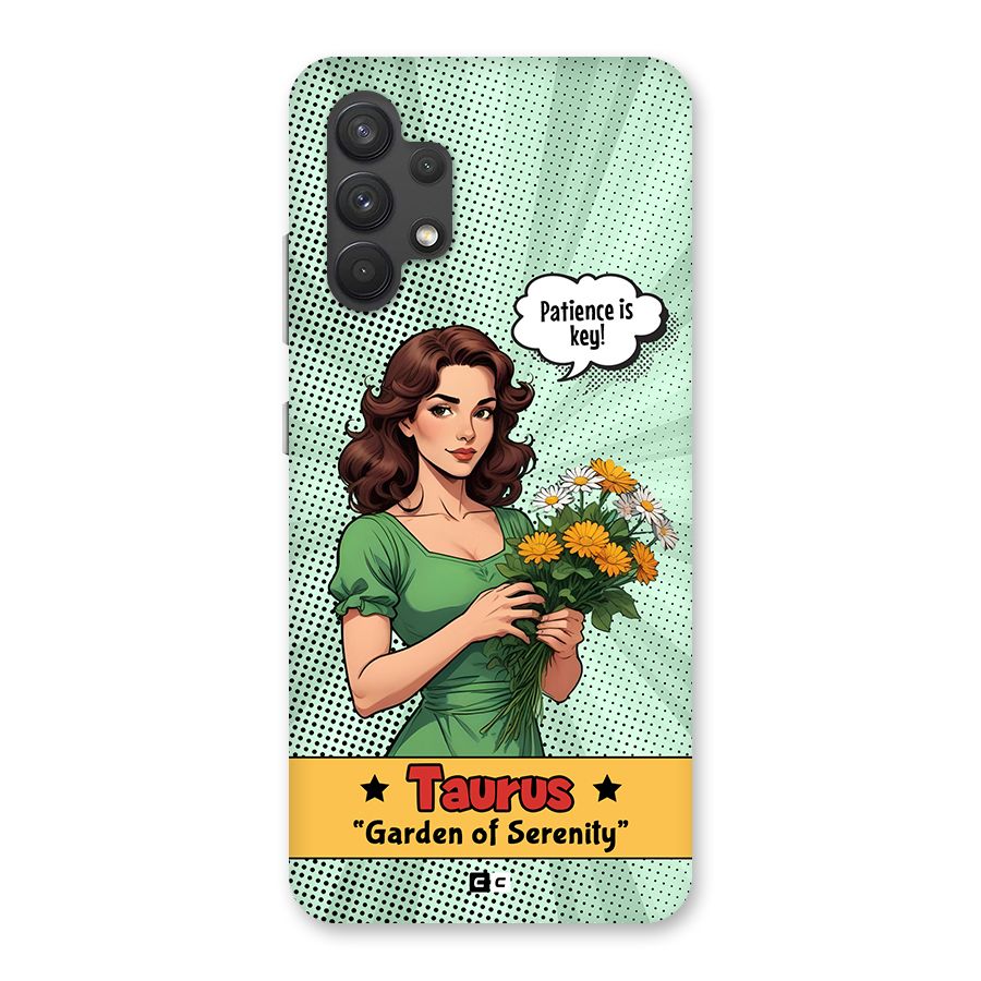 Peaceful Taurus Back Case for Galaxy A32