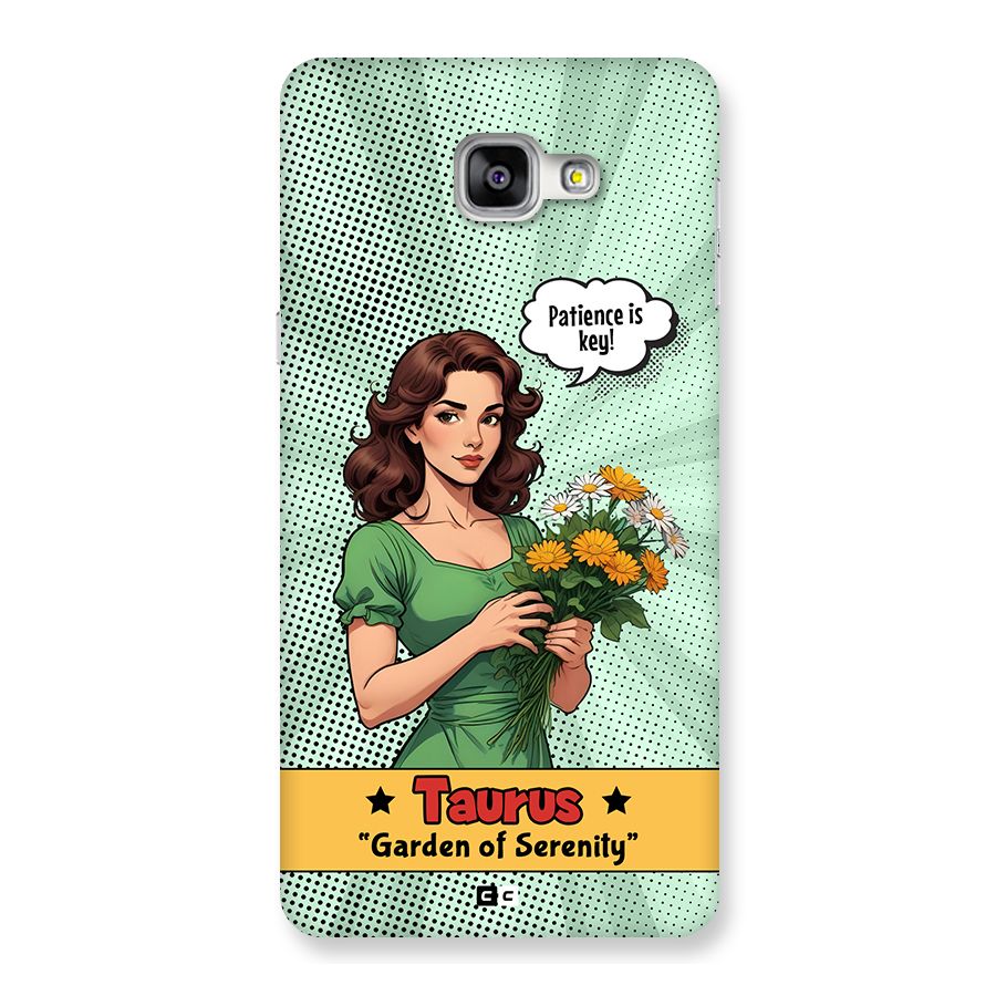 Peaceful Taurus Back Case for Galaxy A9