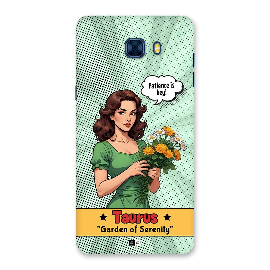 Peaceful Taurus Back Case for Galaxy C7 Pro