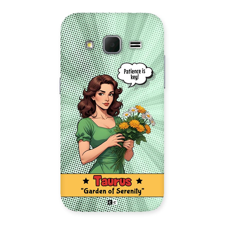 Peaceful Taurus Back Case for Galaxy Core Prime