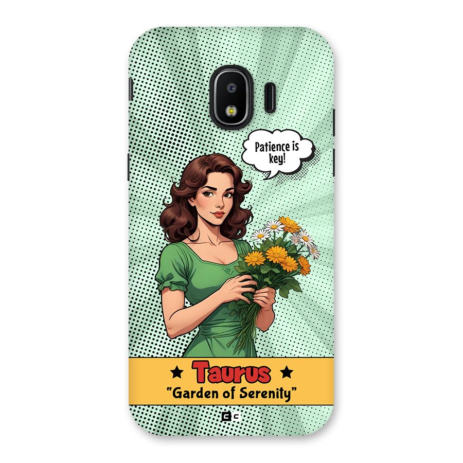 Peaceful Taurus Back Case for Galaxy J2 Pro 2018