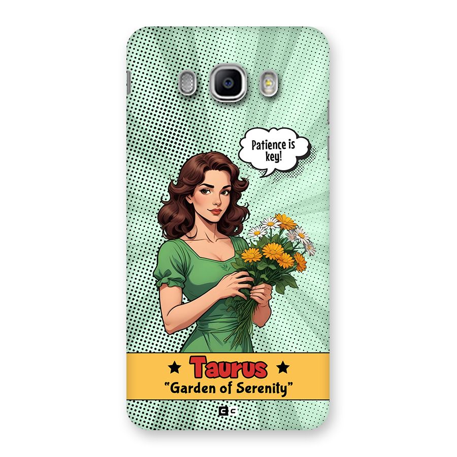 Peaceful Taurus Back Case for Galaxy J5 2016