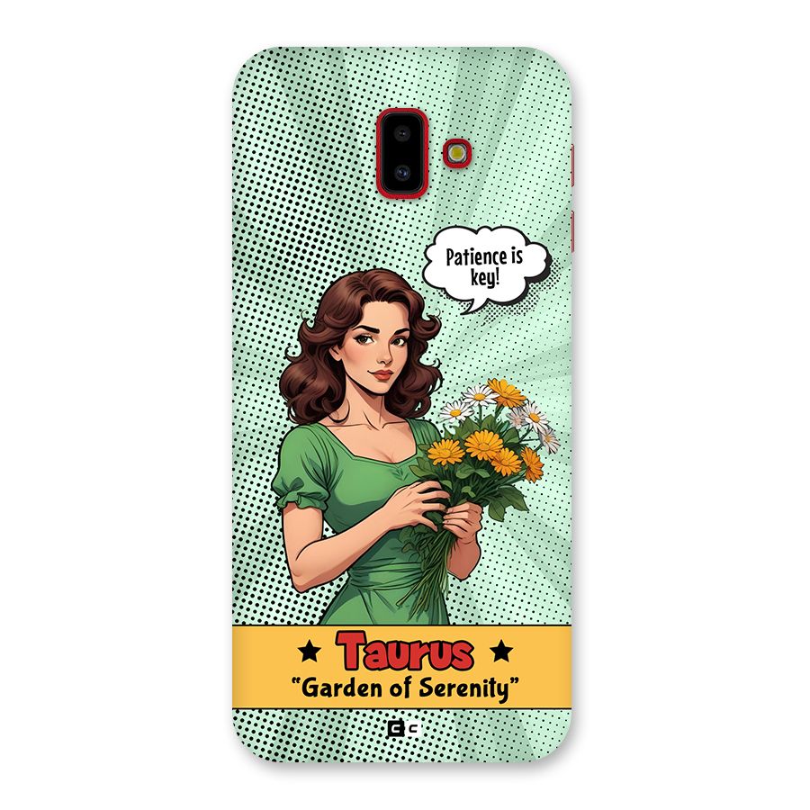 Peaceful Taurus Back Case for Galaxy J6 Plus