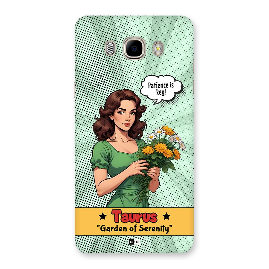 Peaceful Taurus Back Case for Galaxy J7 2016