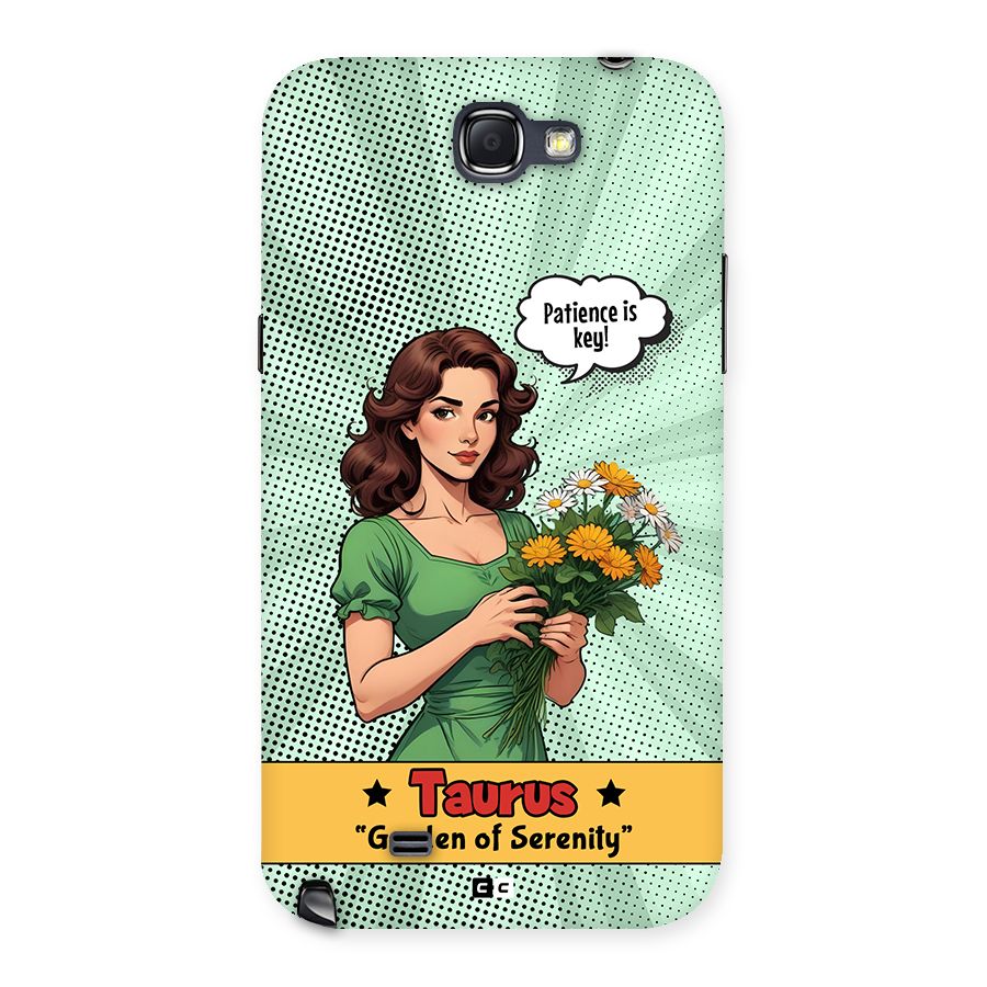 Peaceful Taurus Back Case for Galaxy Note 2