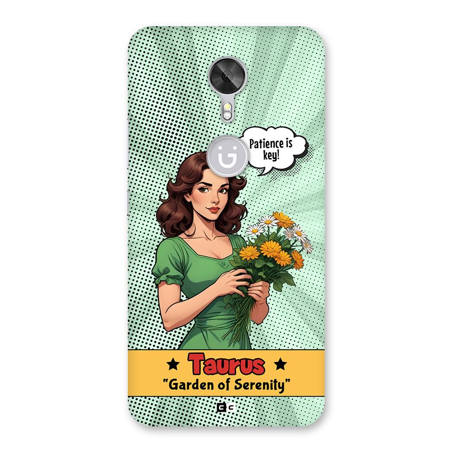 Peaceful Taurus Back Case for Gionee A1