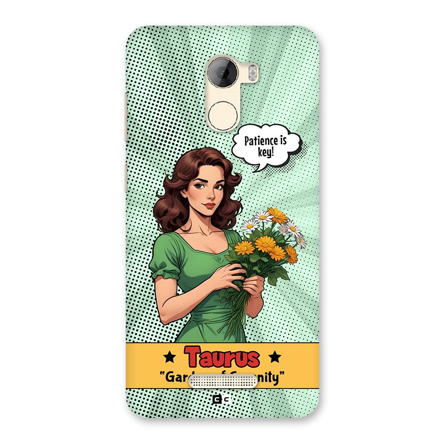 Peaceful Taurus Back Case for Gionee A1 LIte