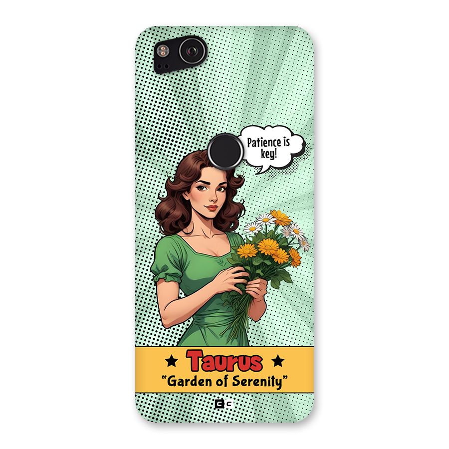 Peaceful Taurus Back Case for Google Pixel 2