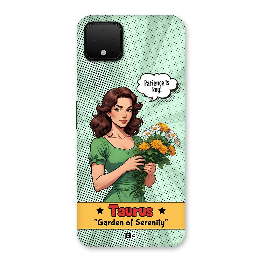 Peaceful Taurus Back Case for Google Pixel 4 XL