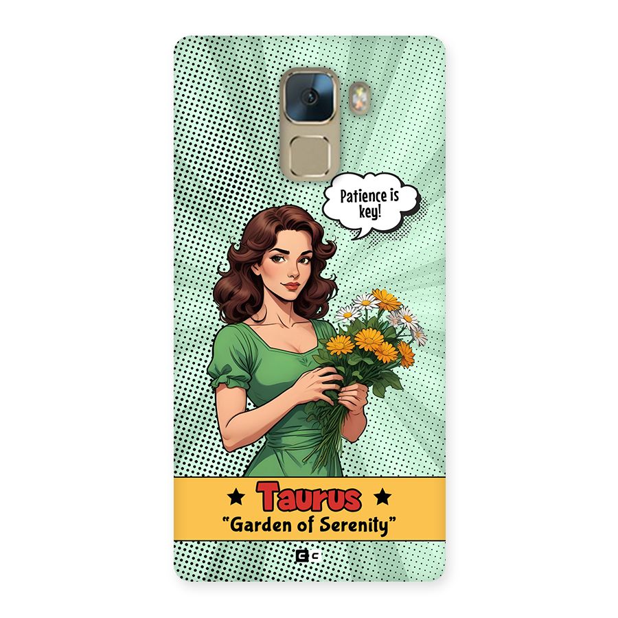 Peaceful Taurus Back Case for Honor 7