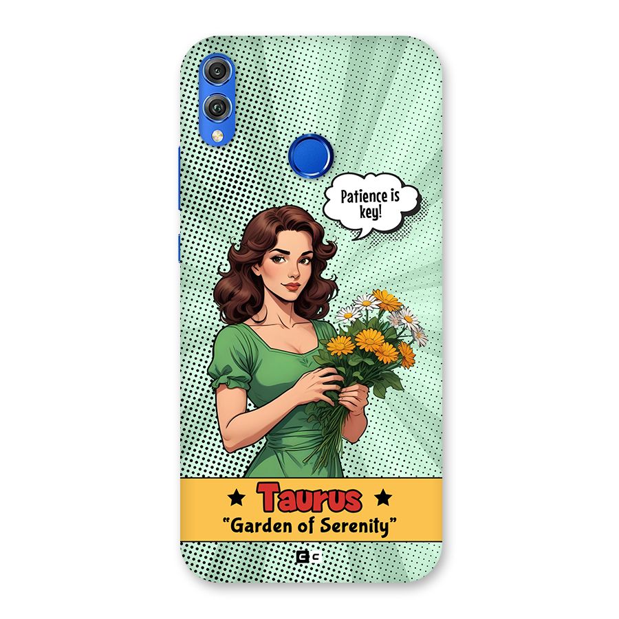 Peaceful Taurus Back Case for Honor 8X