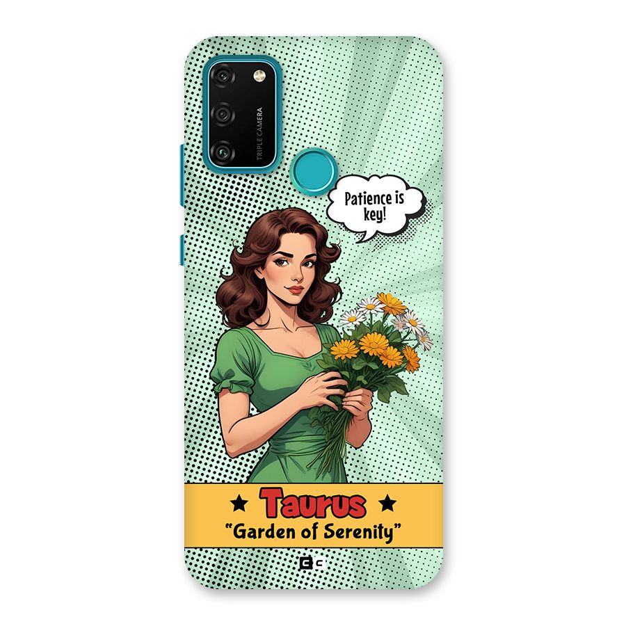 Peaceful Taurus Back Case for Honor 9A