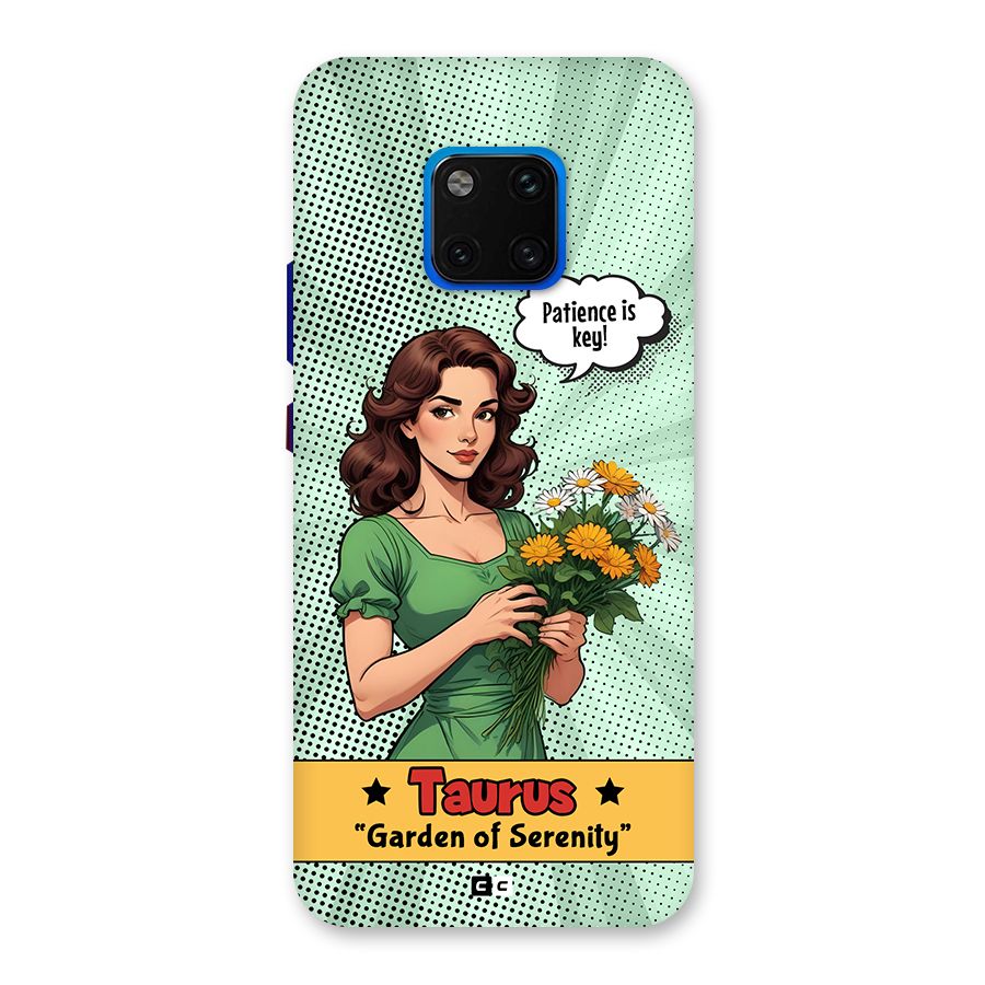 Peaceful Taurus Back Case for Huawei Mate 20 Pro