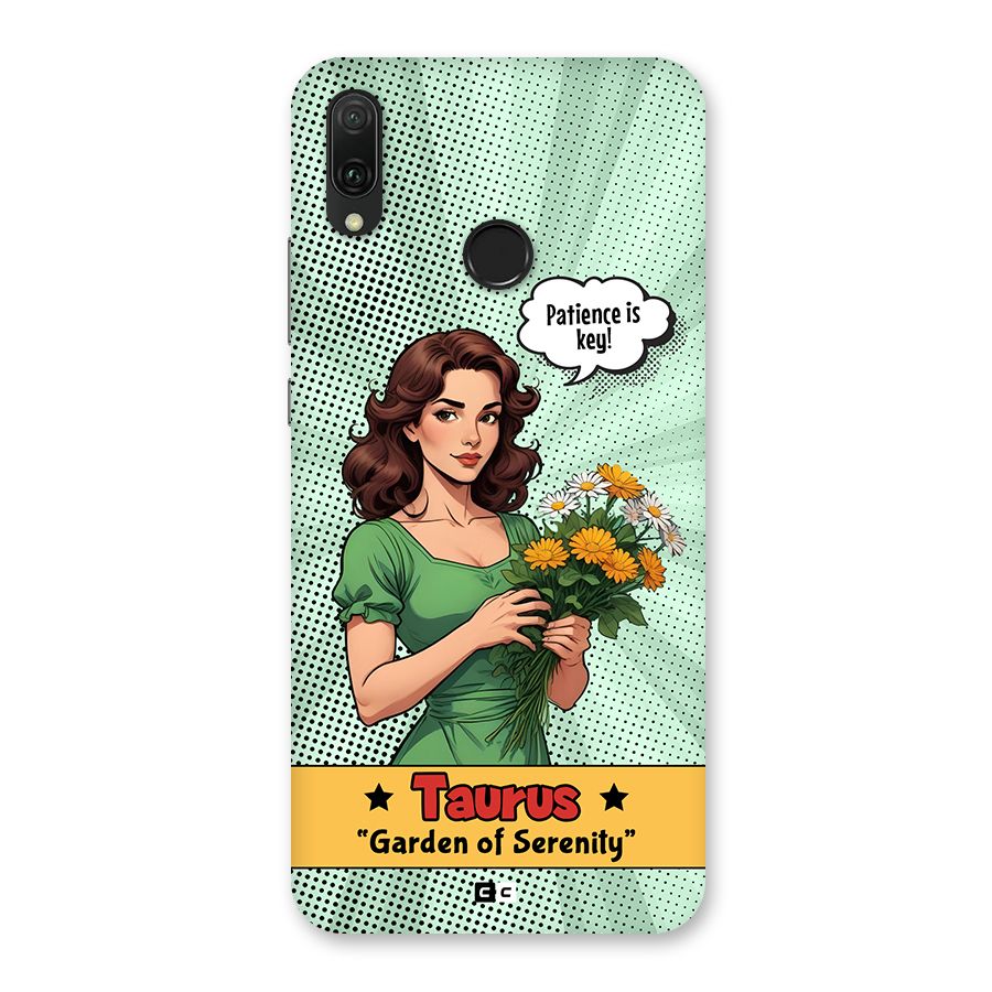 Peaceful Taurus Back Case for Huawei Y9 (2019)