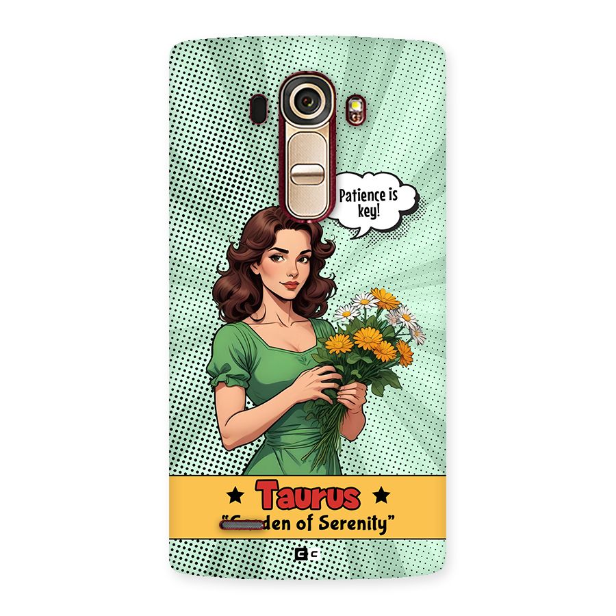 Peaceful Taurus Back Case for LG G4