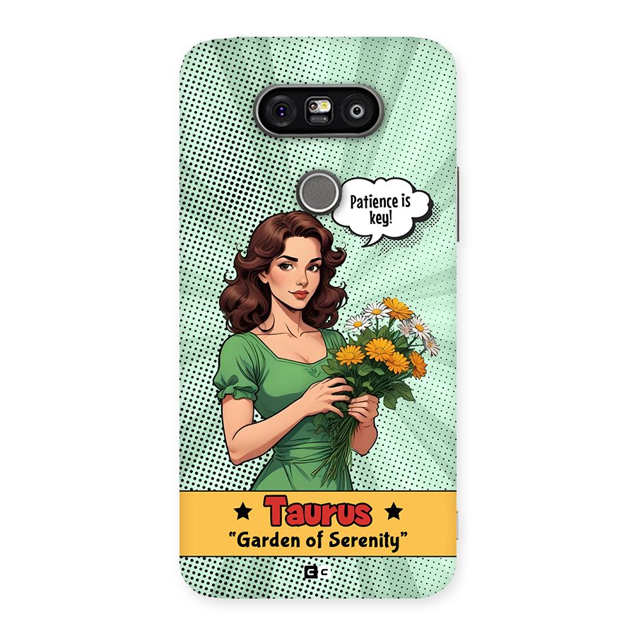 Peaceful Taurus Back Case for LG G5