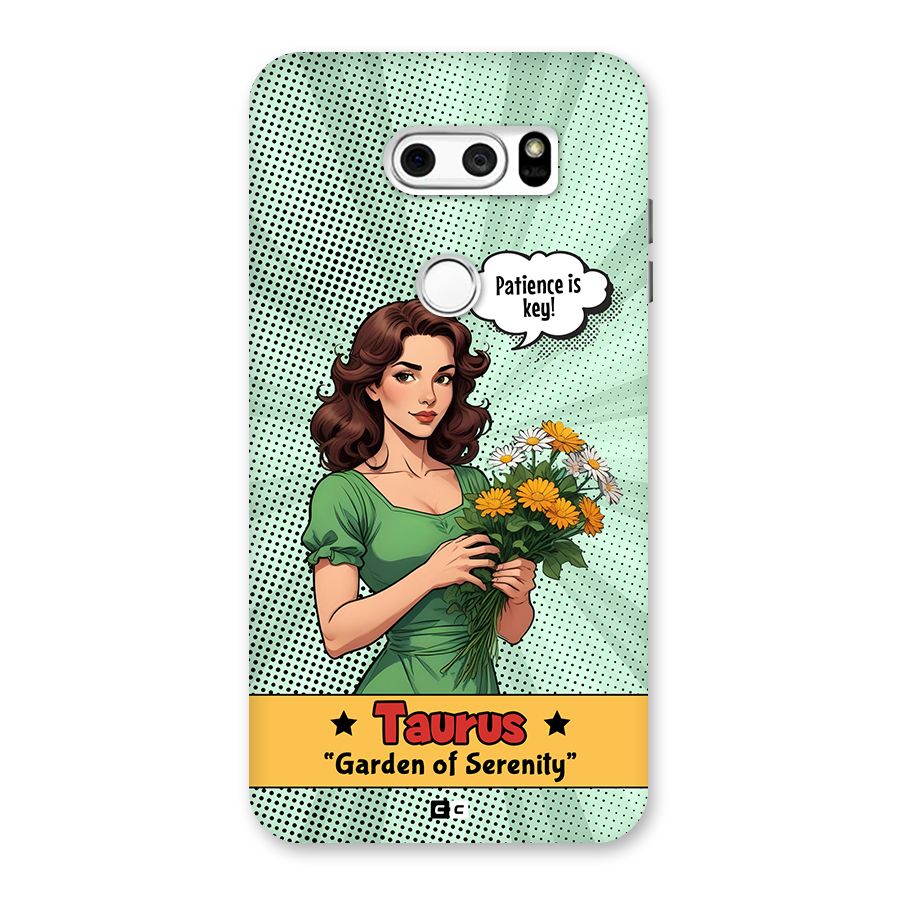 Peaceful Taurus Back Case for LG V30