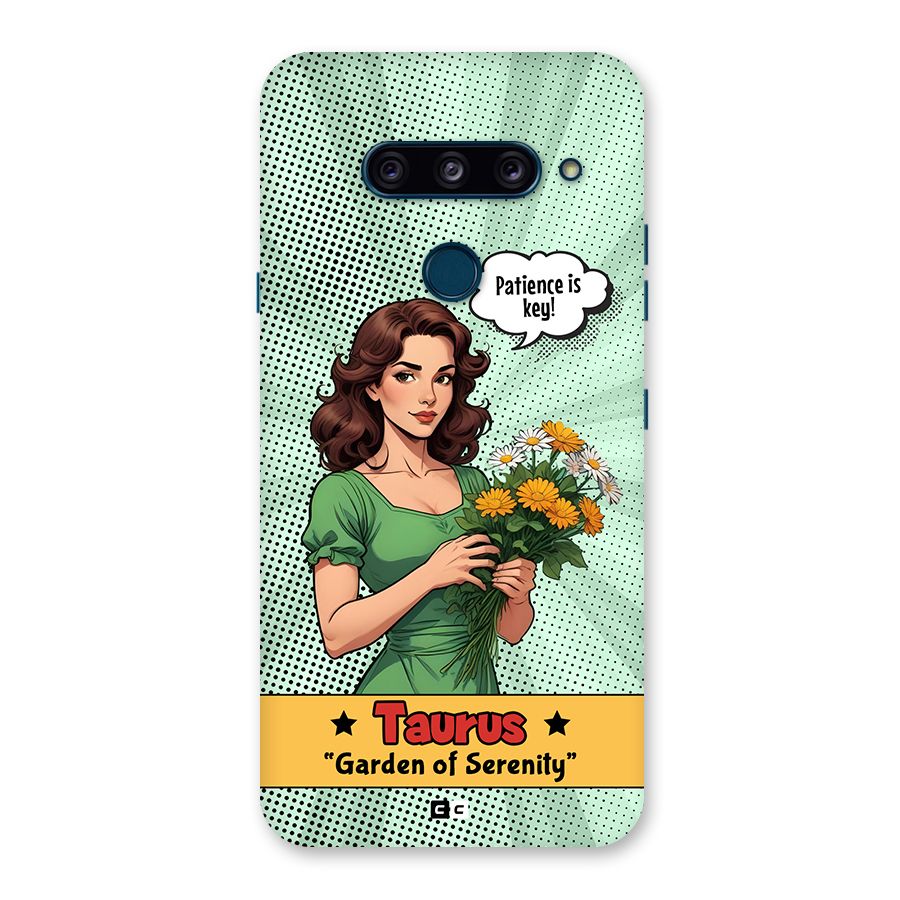 Peaceful Taurus Back Case for LG  V40 ThinQ