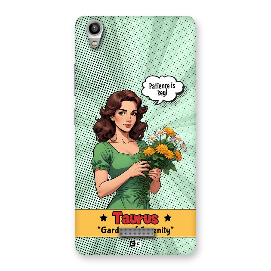 Peaceful Taurus Back Case for Lava Pixel V1