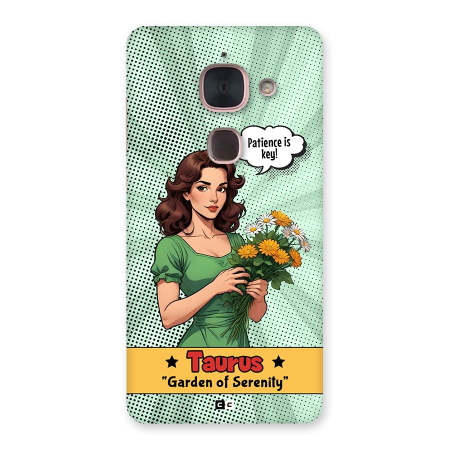 Peaceful Taurus Back Case for Le Max 2