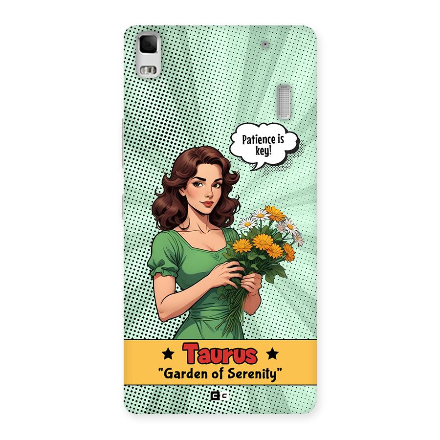 Peaceful Taurus Back Case for Lenovo A7000