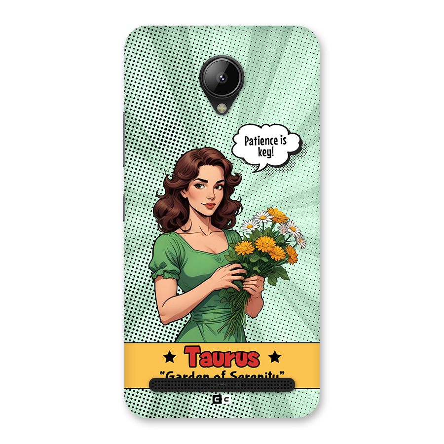 Peaceful Taurus Back Case for Lenovo C2