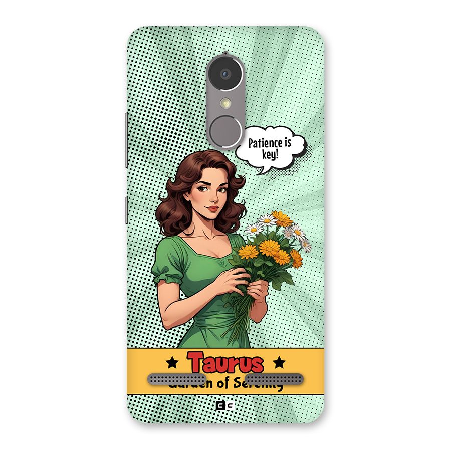 Peaceful Taurus Back Case for Lenovo K6