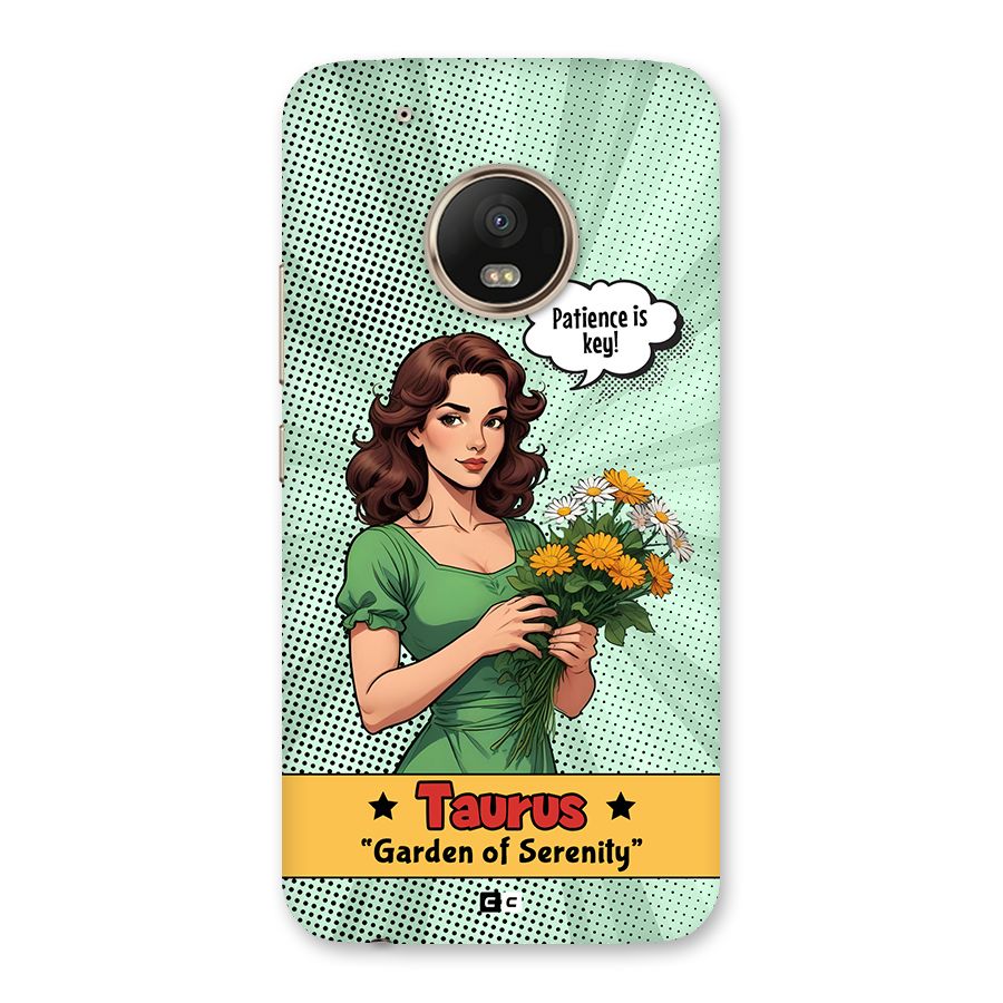 Peaceful Taurus Back Case for Moto G5 Plus
