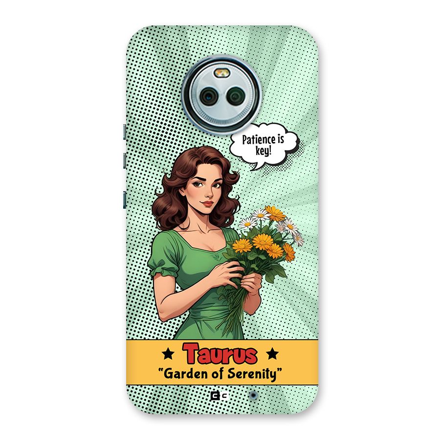 Peaceful Taurus Back Case for Moto X4