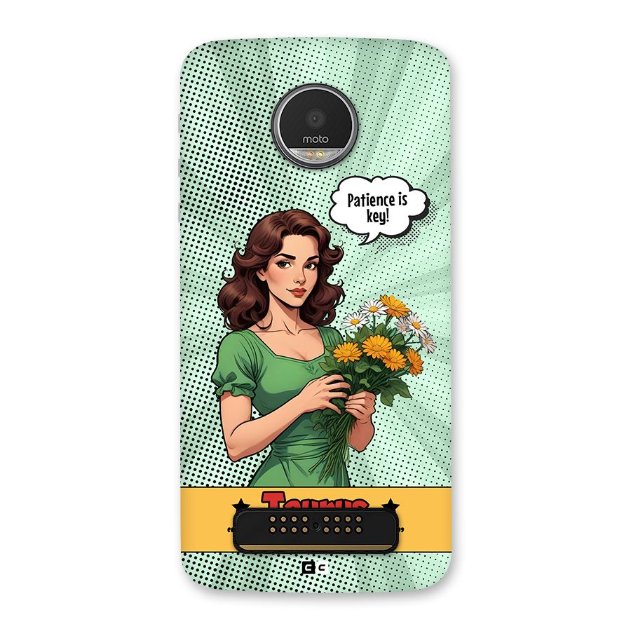 Peaceful Taurus Back Case for Moto Z Play