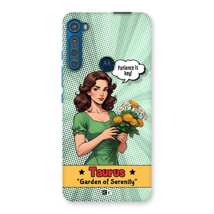 Peaceful Taurus Back Case for Motorola One Fusion Plus