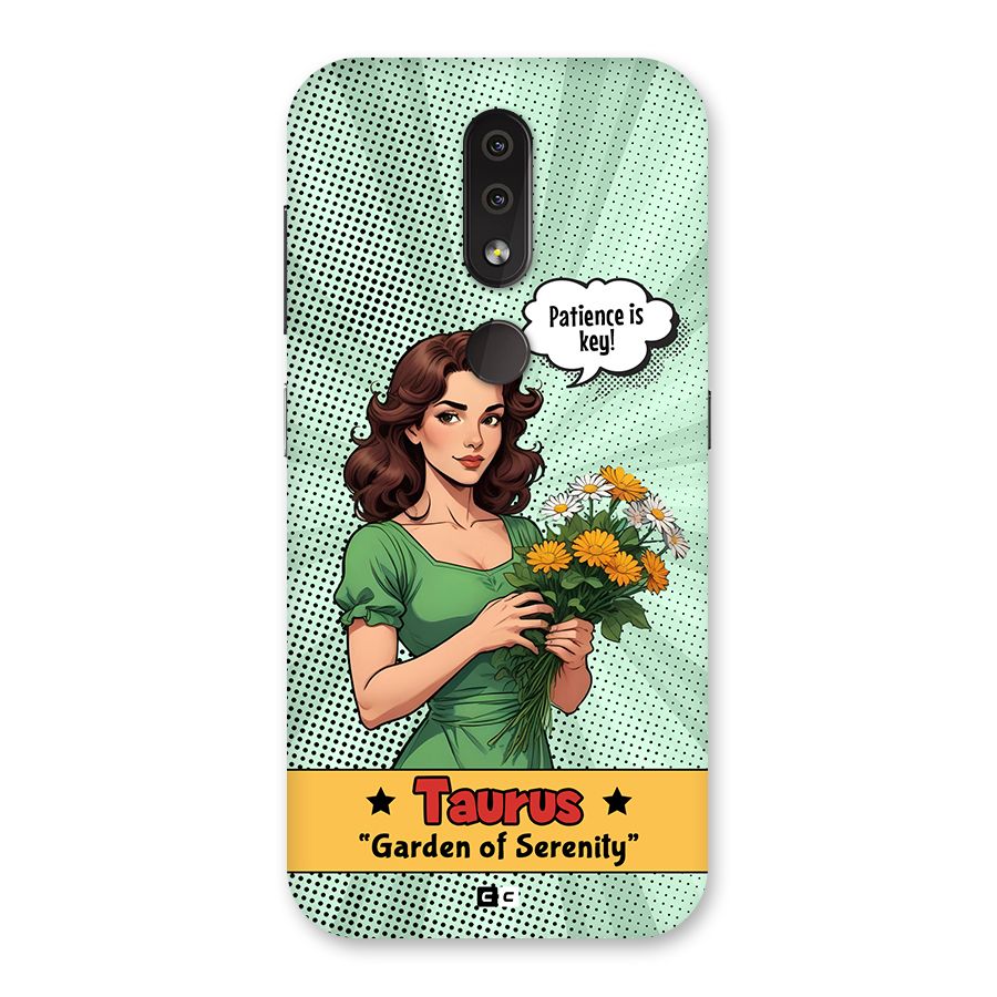Peaceful Taurus Back Case for Nokia 4.2