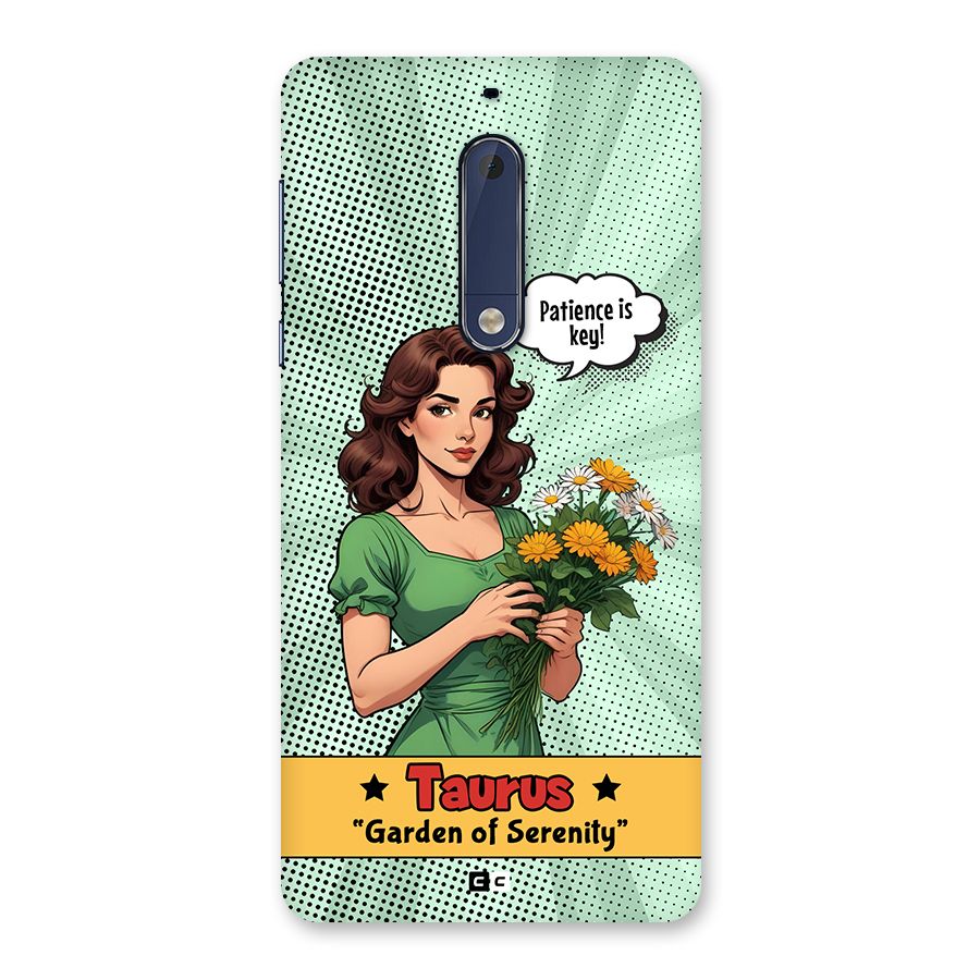 Peaceful Taurus Back Case for Nokia 5