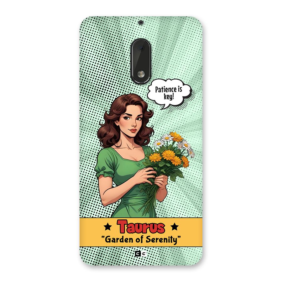Peaceful Taurus Back Case for Nokia 6