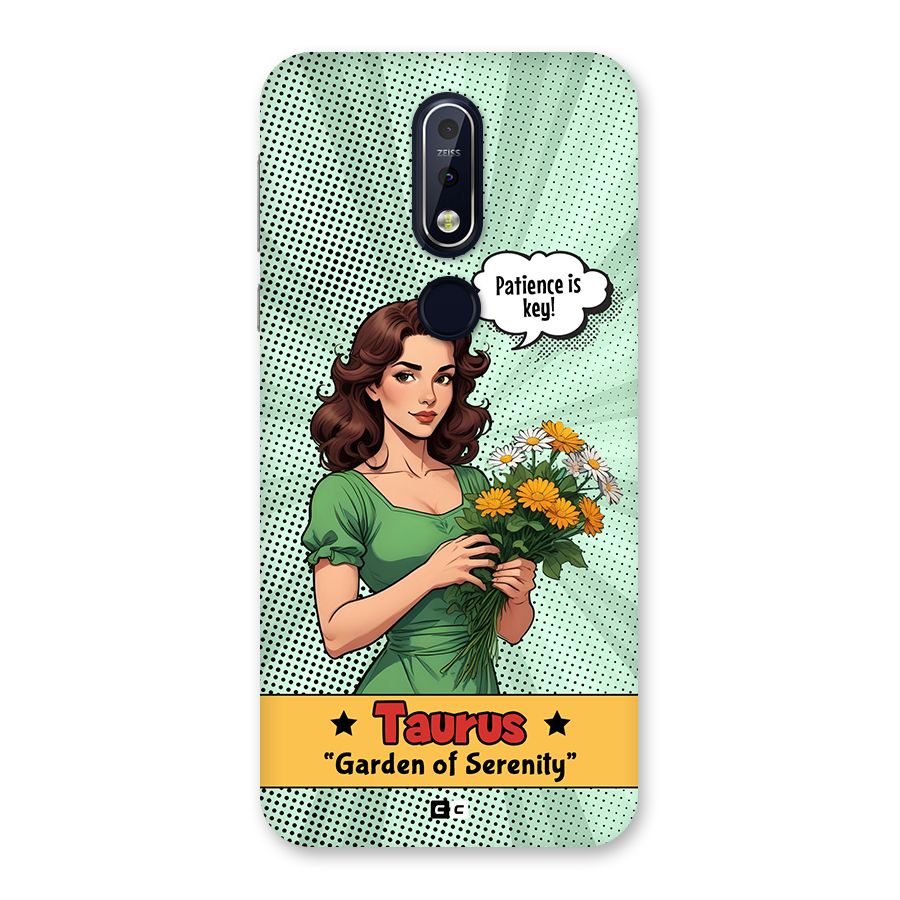 Peaceful Taurus Back Case for Nokia 7.1