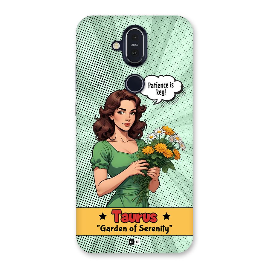 Peaceful Taurus Back Case for Nokia 8.1