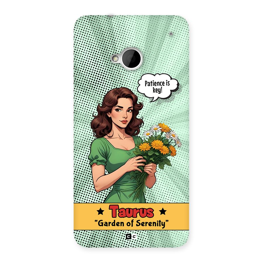 Peaceful Taurus Back Case for One M7 (Single Sim)