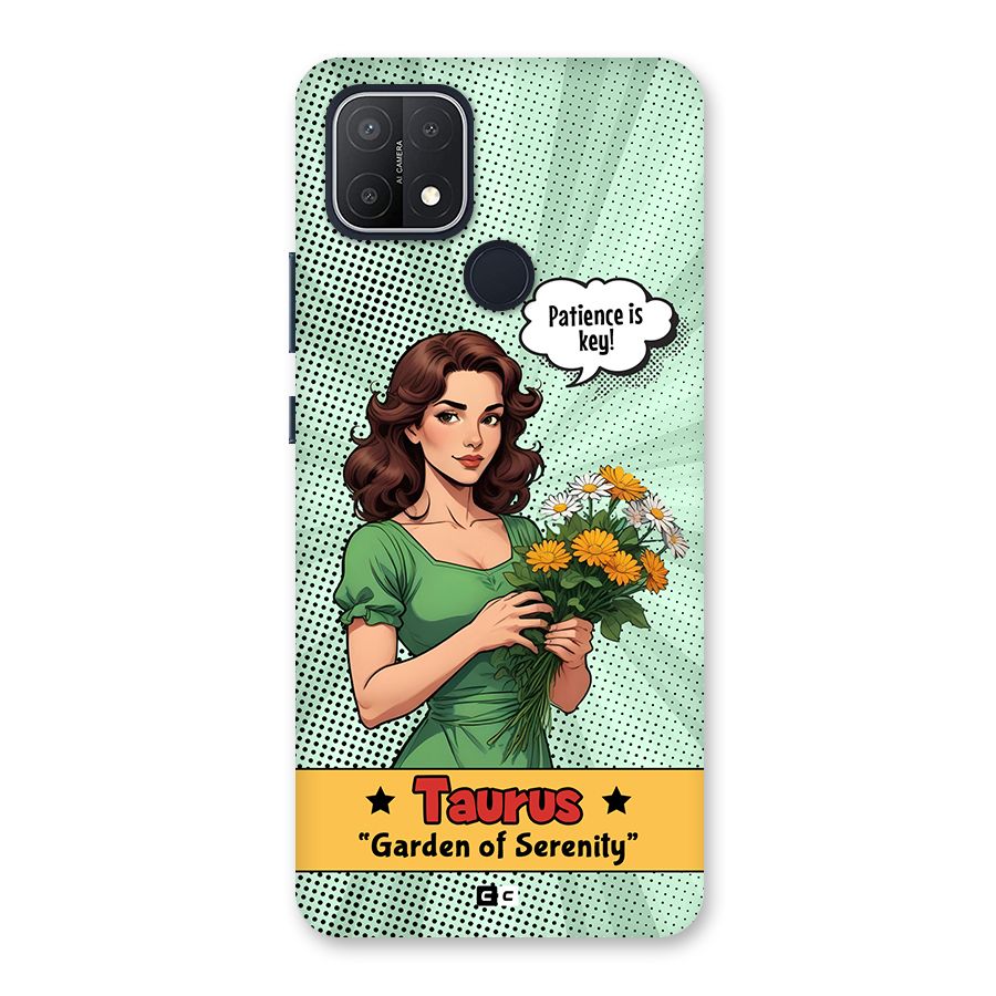 Peaceful Taurus Back Case for Oppo A15s