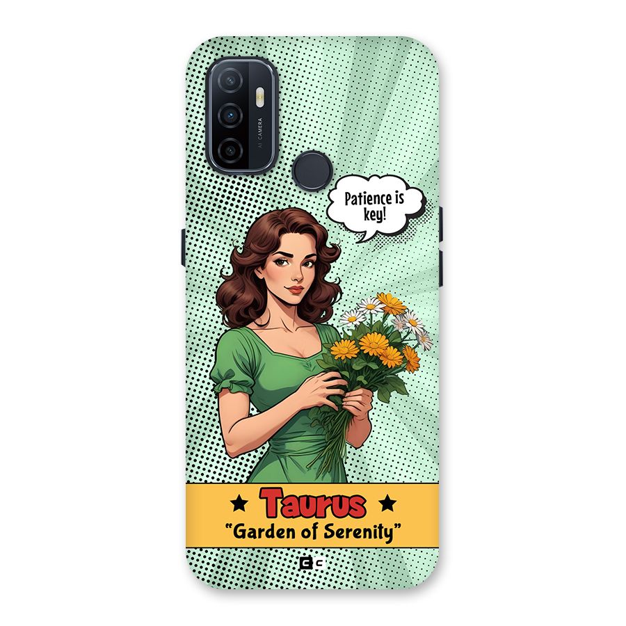 Peaceful Taurus Back Case for Oppo A32